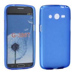 Samsung Galaxy Avant G386 TPU Gel Soft Case (Blue)